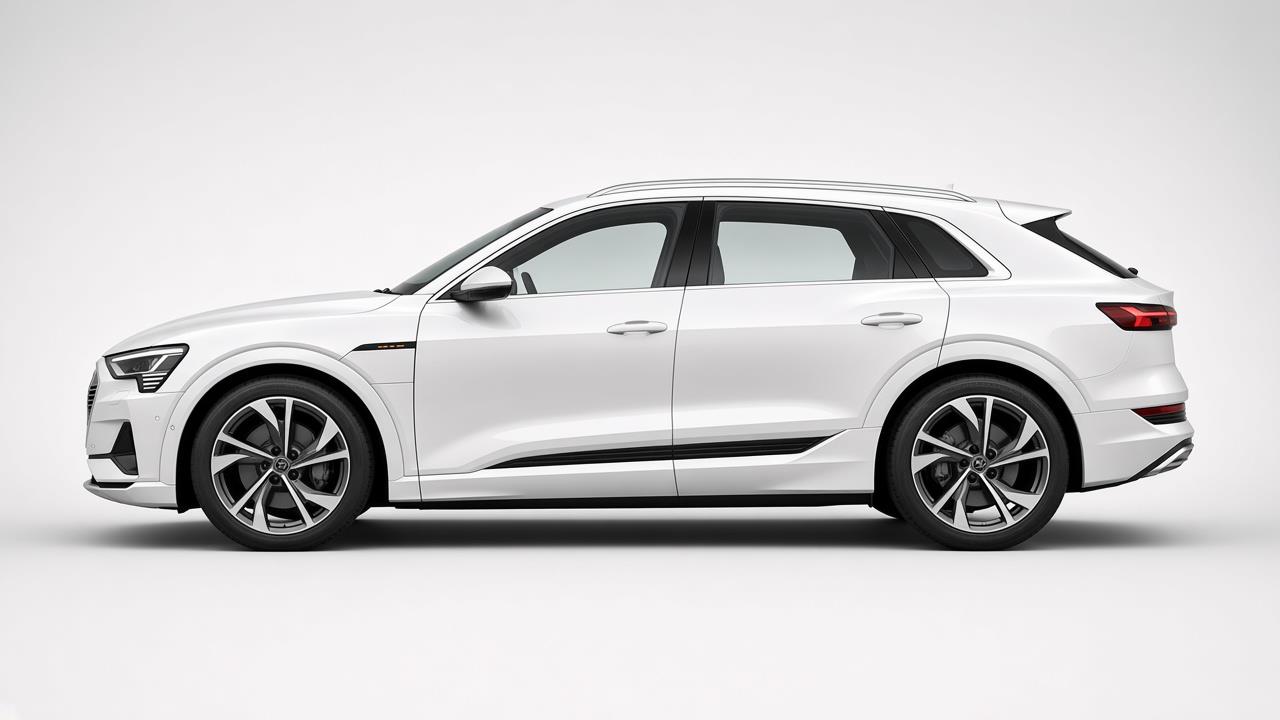 Audi e-tron 55 — Отляво