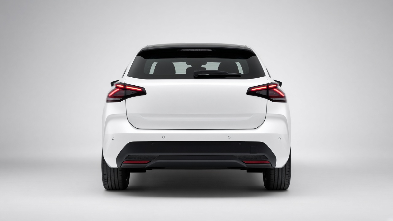 Citroën e-C4 — Отзад