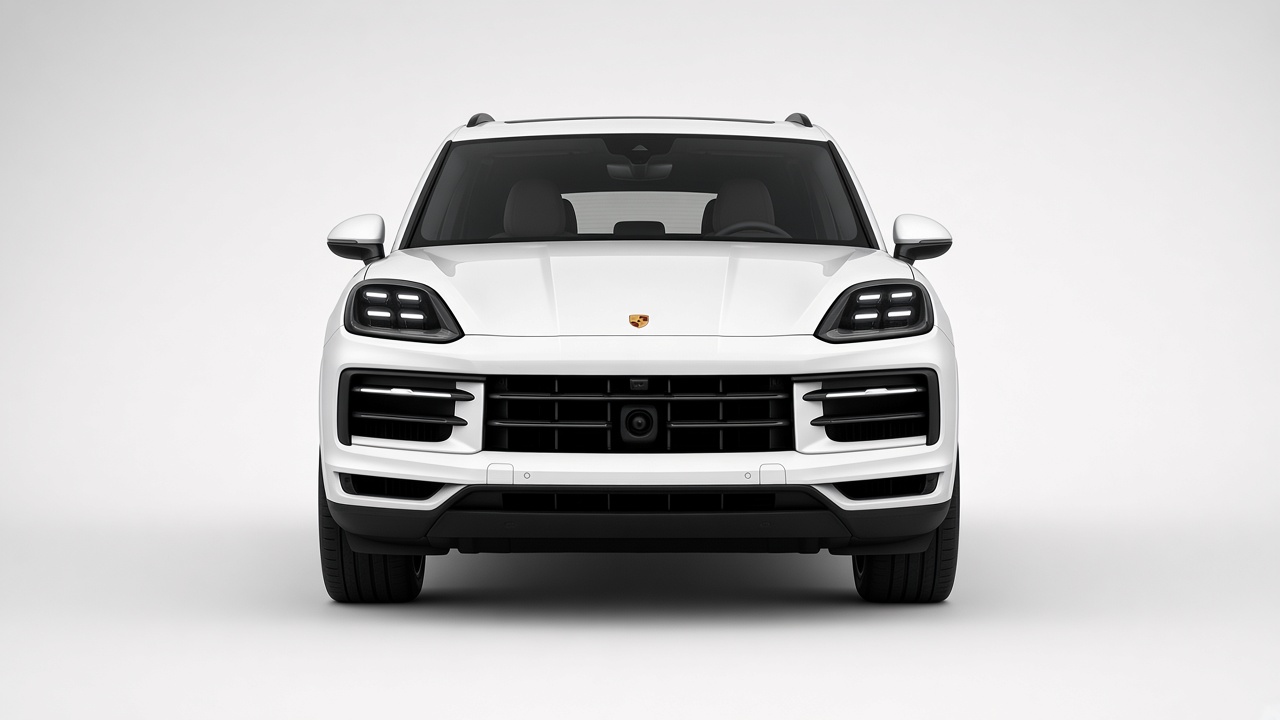 Porsche Cayenne — Отпред