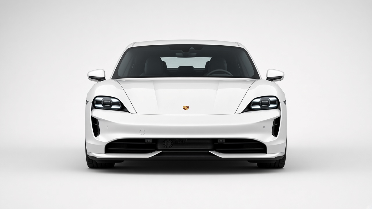 Porsche Taycan — Front