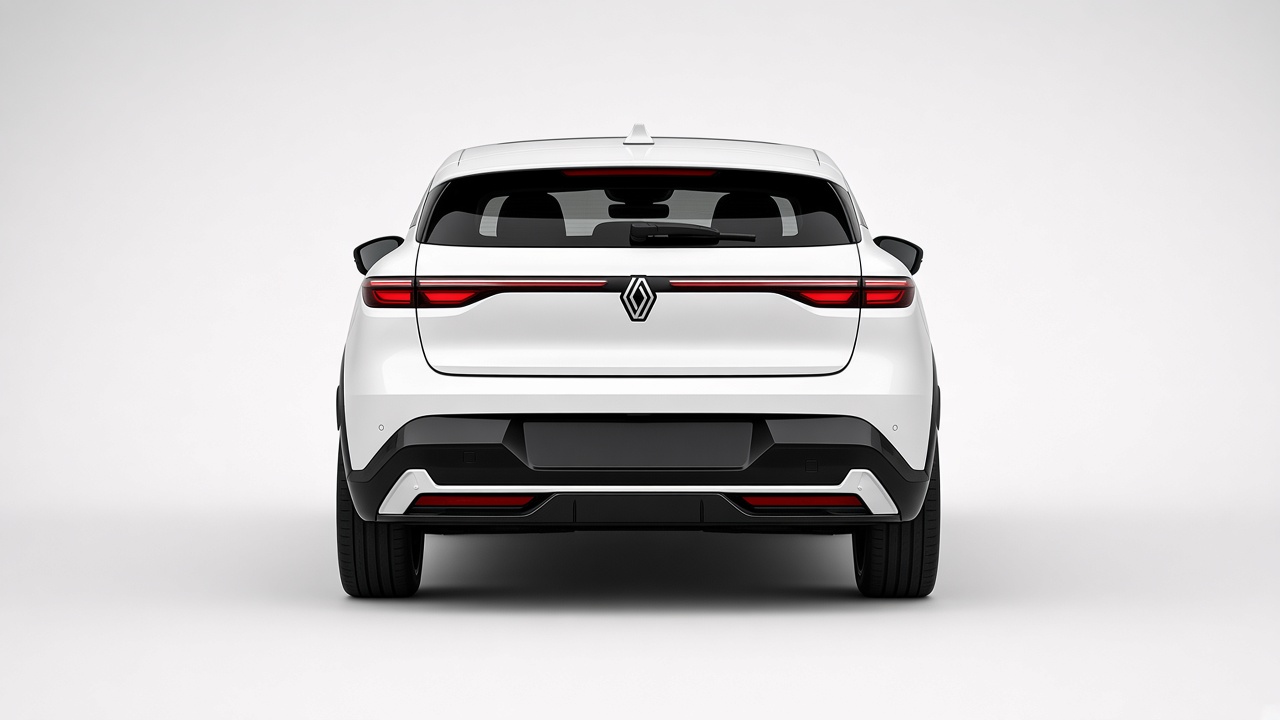 Renault Megane E-Tech — Отзад