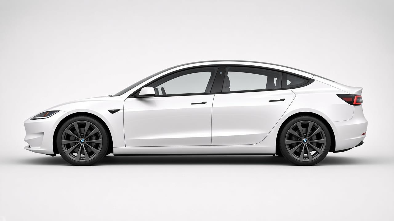 Tesla Model 3 Performance — Left side