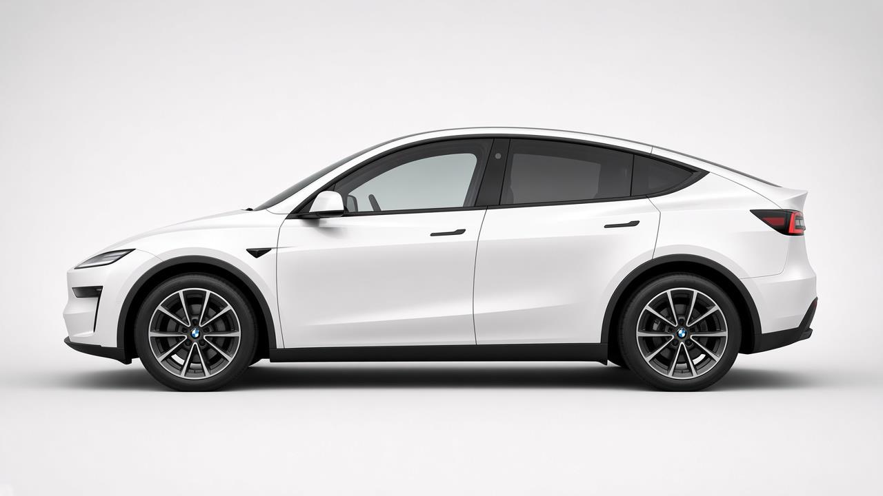 Tesla Model Y Long Range — Отляво